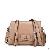 Sweet Pattern Bowknot Embellished New Handbags Light Camel