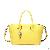 Western Elegant Major Pure Color Women Handbags Yellow