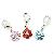 Crystal Flower Dog Pet Collar Charms