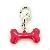 Pink Enamel Bone Dog Pet Collar Charms