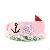 Pink Stripe Warships Dog Bed