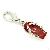 Red Crystal Enamel Thongs Dog Pet Collar Charms