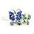 Black Trellis Bowknot Design Pet Dog Hair Clips