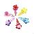 Colorful Apple Design Pet Dog Hair Clips