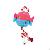 Fish Rope Pet Toy Dog Squeak Toys