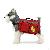 Green Red Orange Multi-function Dog Backpack Canvas Carrier