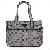Kaki Grey Lovabledog Pet Carrier Jacquard Fabric Dog Carrier