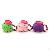 Love Cup Plush Rope Dog Squeak Toys