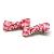 Pink Trellis Bowknot Design Pet Dog Hair Clips