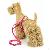 Row Drill Leather Dog Harness
