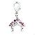 Sweety House Diamond Dog Pet Hang-tag Charm For Puppy