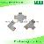 Connecteur En X Pour Rubans Led Multicouleur