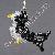 3d Beaded Swallow Crystal Bird Charm Animal Beads