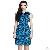 Bodycon High Waist Fit And Flare Dresses Blue