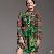 Long Sleeve Western Wear For Women Blue Green