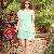 Newly Lotus Off Shoulder Pure Color Chiffon Dresses Green Red