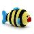 Color Bar Fish Pet Toy