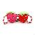 Strawberry Pet Plush Rope Screaming Pet Toys Dog Playing