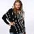 Black And White Striped Collar Off-the-shoulder Loose Knitted Jumper Casual Long Sweater