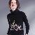Lady Manual Embroidery Turtle Neck Cashmere Sweater In China Factory