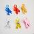 Plastic Bow Shaped Magnetic Paper Clip For Activity