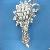 Brooch, Bh03652, Beautiful Flower Shape