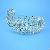 Dhr00106, Tiara, White Crystals Alloy