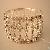 Stretchy Bracelet, Clear Crystals, Gold