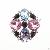 Crystal Brooch, Dbh00719
