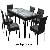 Synthetic Rattan Dinning Set No. 06720