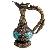 Tibetan Turquoise Red Coral Teapot