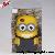 3d Cartoon Despicable Me 2 Minions Monster Soft Silicone Case For Iphone 4 4s