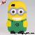 Hot Despicable Me2 Minions Silicone Case For Iphone 4g 4s