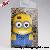 Hot Newest 3d Despicable Me Minions Silicone Soft Case Cover For Iphone 4s