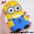 Hot Sell For Iphone 5 Despicable Me 3d Cartoon Silicone Case