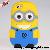 Wholesale $4.5 3d Soft Iphone 5 Silicone Case Despicable Me Black Clothes