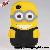 Wholesale Cartoon Despicable Me 2 Minions Soft Silicone Case Cover For Iphone 4 4s 4g