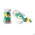 Jos1001 Cube Shape Push Pin In Glass Jar