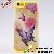 Butterfly Pattern Silicone And Plastic Hybrid Case For Iphone 5c