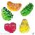 Gummi Bulk Fruit Shape Sweet Fruity Flavour Gummy Sweets Chewing Candy