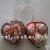 Round Ball Shape Chocolate Candy In Heart Shaped Chocolate Box