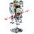 4 Bottles Rotating Drink Dispenser