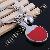 Personalized Keychains Pingpong Racket Metal Keyrings