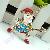 Rhinestone Christmas Santa Claus With Guitar Cell Phone Case Decor