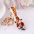 Rhinestone High Heeled Shoes Keychain Hot Metal Bag Decoration