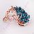 Rhinestone Swan Keychain Rings Hot Birthday Gifts