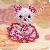Diy Seed Beaded Kitty Cat 3d Animal Cell Phone Charm