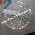 7 Inch 180mm Diameter Stainless Steel Headlight Stone Guard Grille