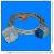 Nihon Kohden Db14 Pin Male Adult Silicone Wrap Spo2 Sensor