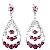 Fashion Jewelry, Drop Silver Earrings